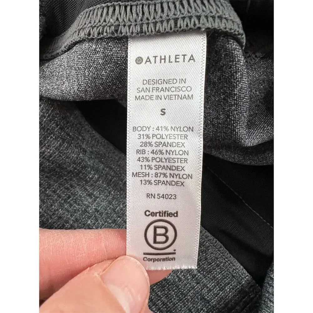 Athleta Women's Venice Jogger Pants Size S Heather Gray Casual Drawstring - Picture 6 of 10